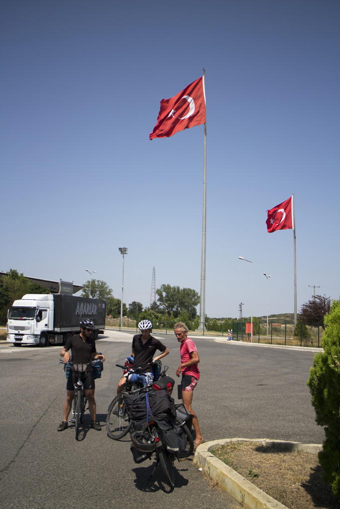 They love their flags in Turkey.